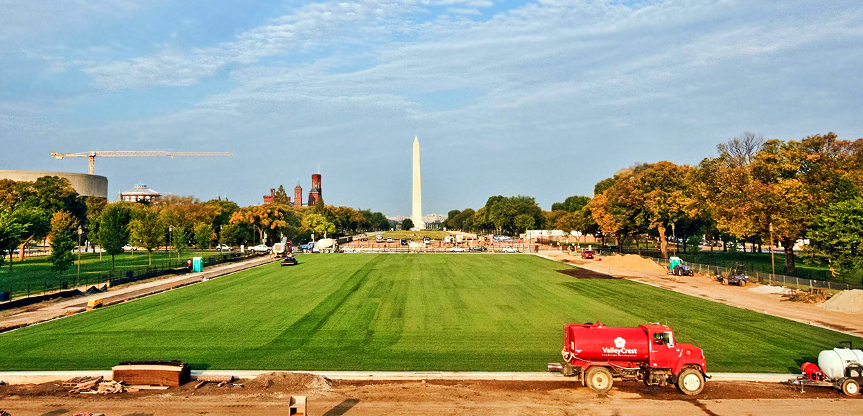 Reconstruct Turf & Soil on the National Mall, Washington, DC