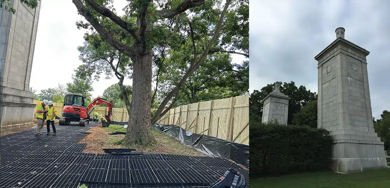 Arlington National Cemetery Pylons Stabilization