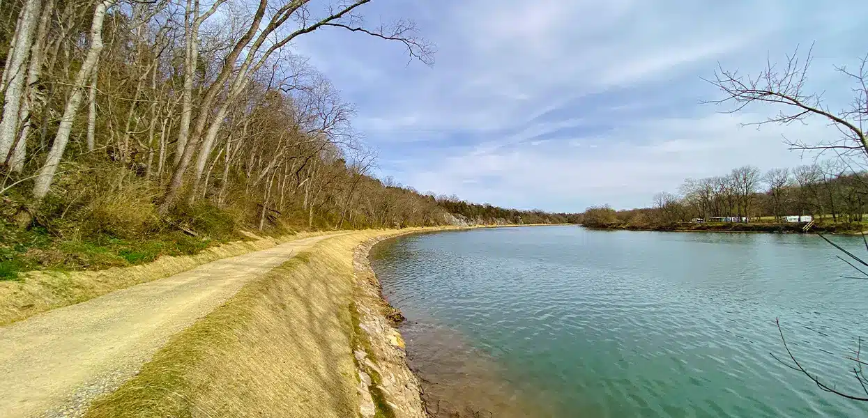 C&O Canal Rehabilitation of Stone Wall and Tow Path at McMahon’s Mill